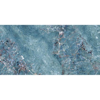 Керамограніт Kutahya | Freya Blue Rectified Polished Nano 60 x120 см 12022 фото