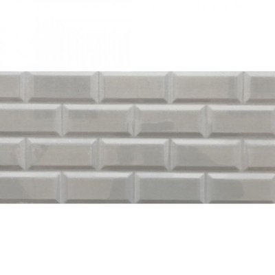 Плитка для стін Metropole 5525-D 30x60 Grey glossy 30x60 10034 фото