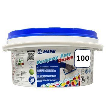 Епоксидна затирка Mapei Kerapoxy Easy Design 100 Білий, 1,5 кг 209712 фото