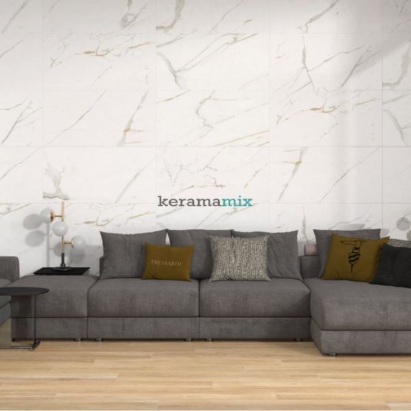 Керамограніт Ecoceramic | Golden Blanco 60x120 - LP0869 16364 фото