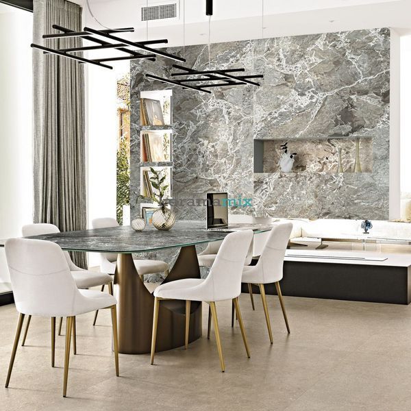 Керамогранит крупноформатный Florim | Florim Authentic Luxe, Marble Aubisque 120x280 Matte Silk 6mm, 781180 19150 фото