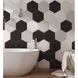 Керамограніт Almera Ceramica | Versalles Black Hex 19,8x22,8 см 13285 фото 2