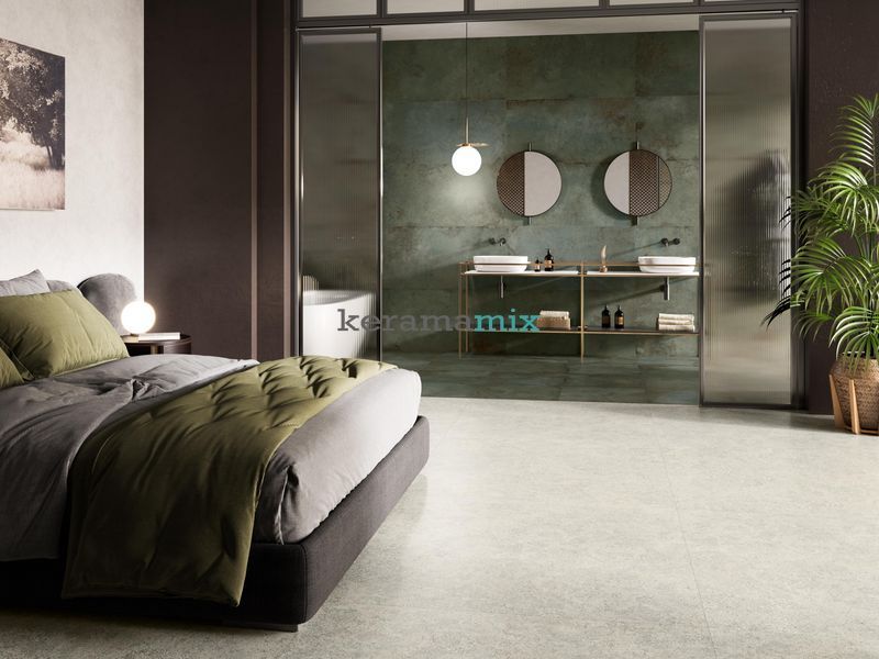 Керамограніт Pamesa | Плитка 60*120 Alloy Azzurro Luxglass 202109 фото