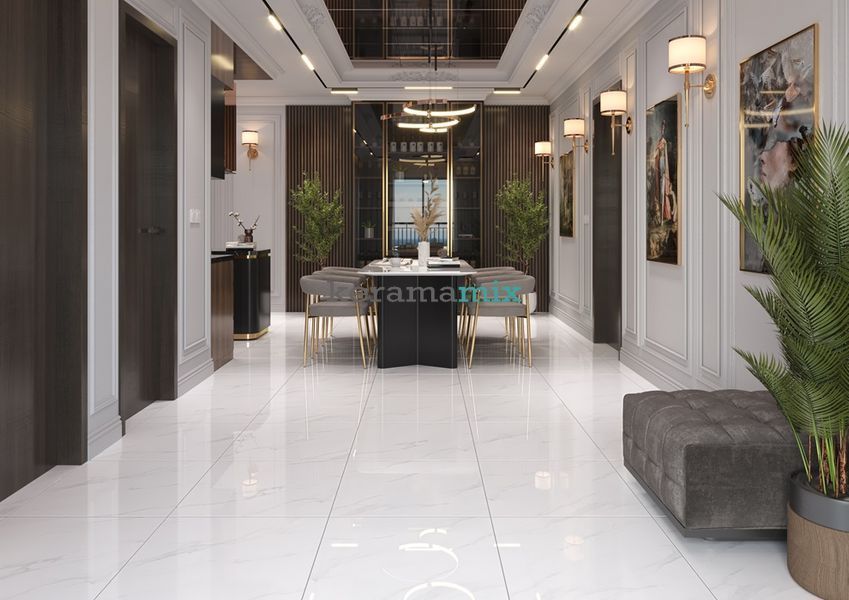 Плитка Megagres | GXW003P SOROL WHITE 60x60 201408 фото