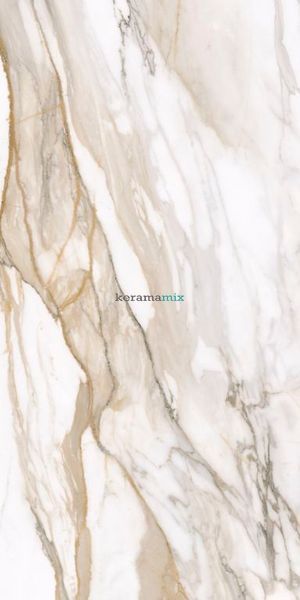 Керамогранит Teo Ceramics (Allore) | Calacatta Gold F P 600x1200 R Full Lappato 2 сорт 18789 фото