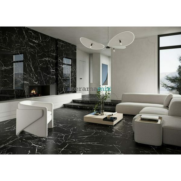 Керамограніт Cerrad | Marmo Marocco Black POL 597x1197x8 18949 фото