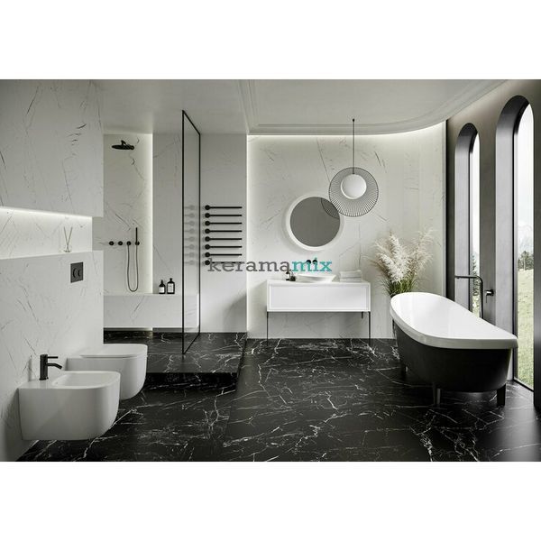 Керамограніт Cerrad | Marmo Marocco Black POL 597x1197x8 18949 фото