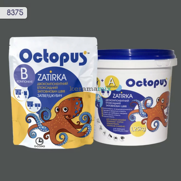 Епоксидна затирка OCTOPUS 8375, 1,25 кг 209065 фото
