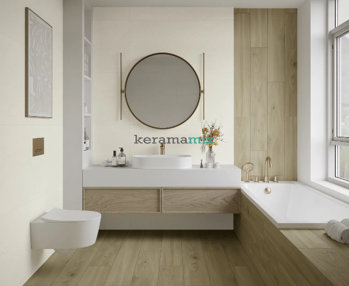 Керамограніт Paradyz | Bergdust White Gres Szkl. Rekt. Mat. 59,8X59,8 18538 фото