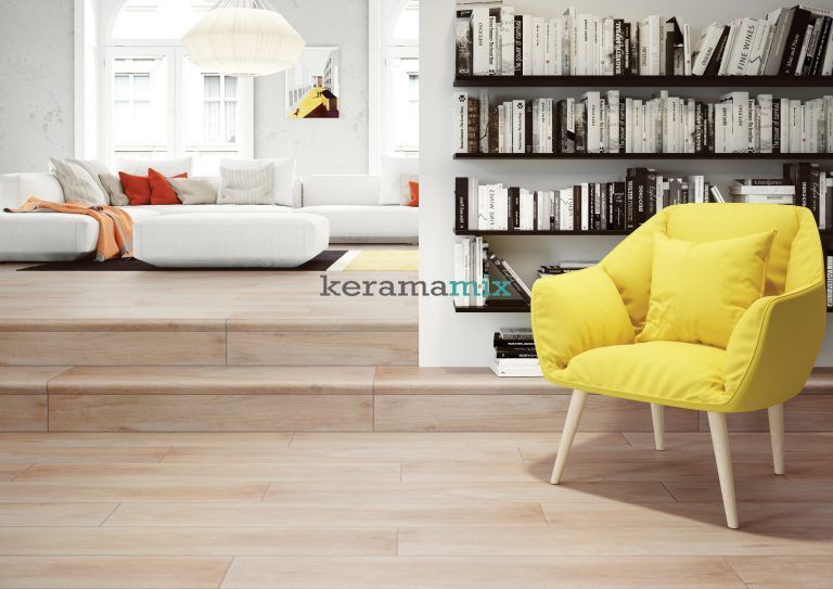 Плитка под дерево Cerrad | Mattina Sabbia RECT 19,3x120,2x0,8 201267 фото