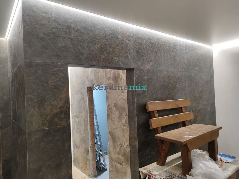 Керамограніт Cerrad | Auric Graphite 59,7X119,7 17088 фото