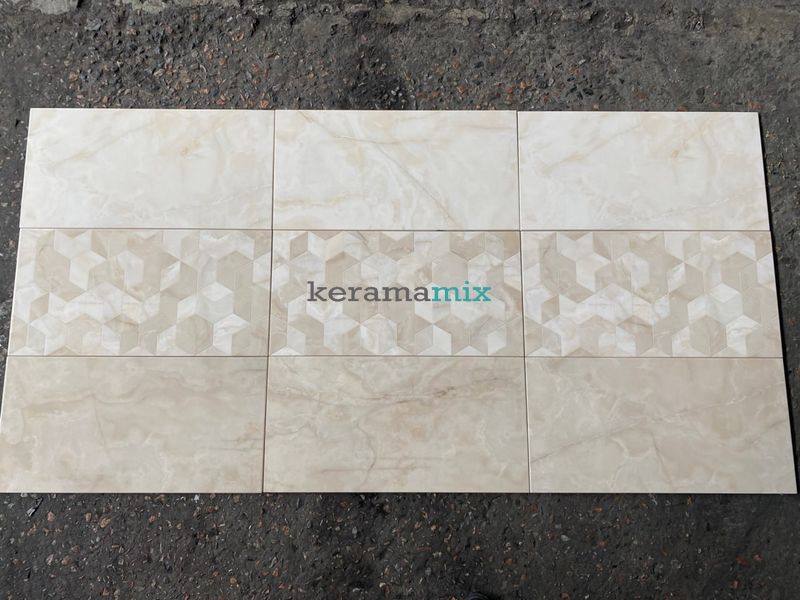 Плитка TEO CERAMICS (Allore) | Majestino pearl W M 308x608x8,5 NR Satin 1 12830 фото