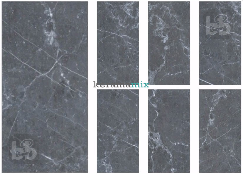 Керамогранит Inspiro | CAVE DARK GREY 600x1200 16939 фото
