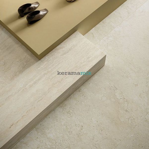 Керамогранит Italgraniti | Плитка I Travertini TR0412 Travertino Beige Cross Cut Sq. 120x120 см 209921 фото