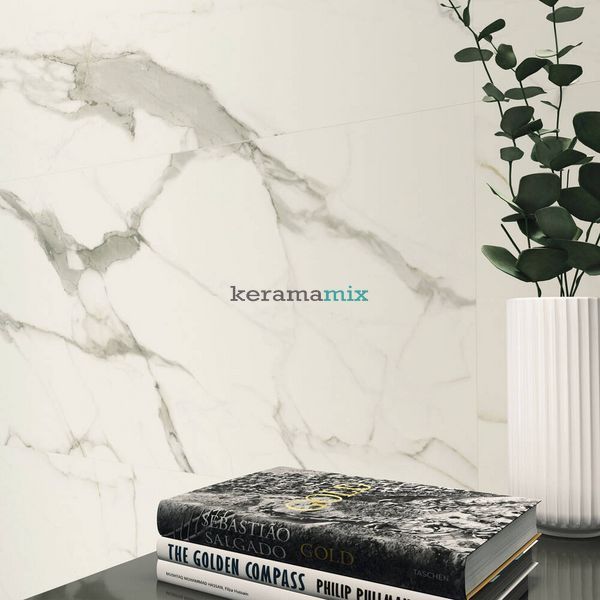 Керамограніт Baldocer | STATUARIO POLISHED RECT. 60*120*7mm 203025 фото