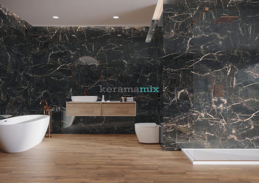Керамограніт Cerrad | Marquina Gold POL 597x597x8 208421 фото
