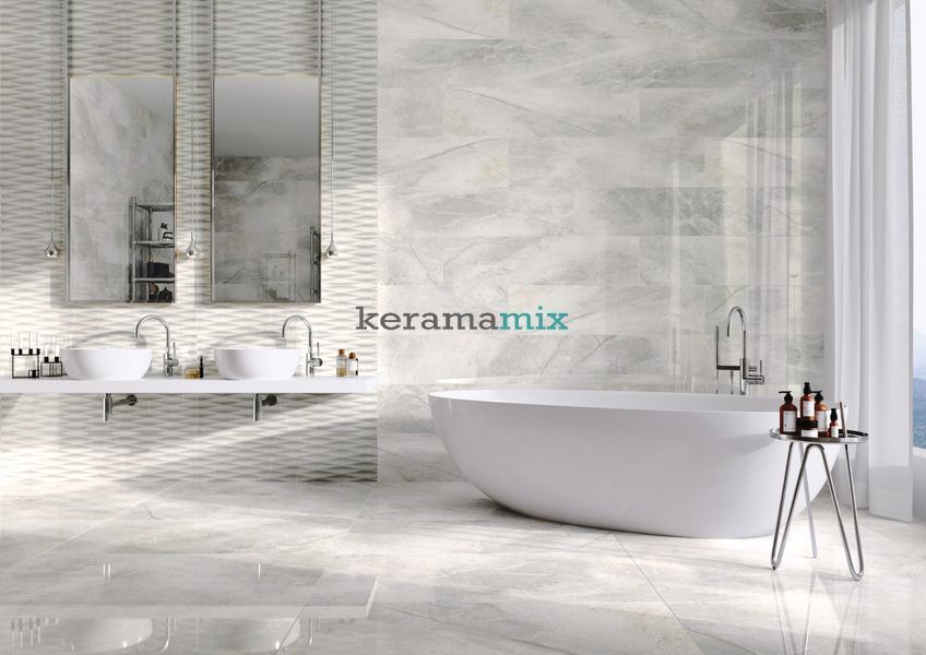 Керамогранит Cerrad | Masterstone White polished 119,7x279,7x0,6 201465 фото