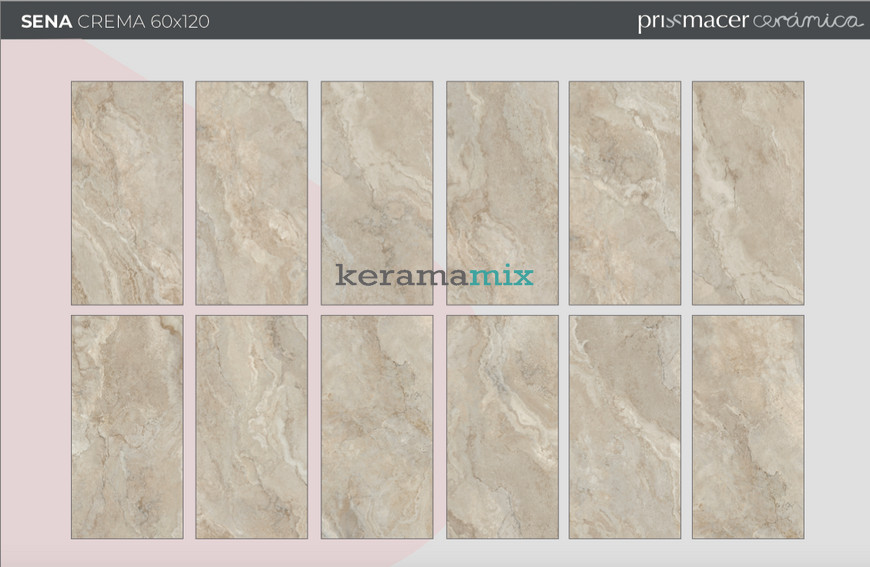 Керамогранит Prissmacer | Sena Crema 017 Mat. 60x120 19060 фото