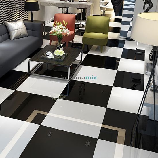 Керамогранит Megagres | WHITE POL HY603P 60x60 см 17689 фото