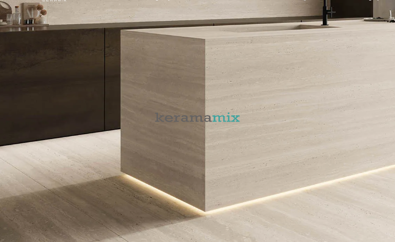 Керамограніт Kutahya | Travertine Ivory RT 60 x120 202228 фото