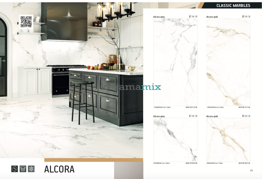 Керамогранит Teo Ceramics (Allore) | Alcora Grey F P 600x600x8 R Satin (Mat) 1 11533 фото