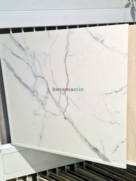 Керамограніт MEGAGRES | GQW6320M CARRARA (1 сорт) 60x60 см 12400 фото