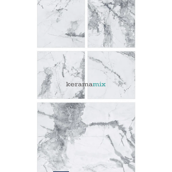 Керамограніт Inspiro | Dimetrio White 600x600 см 12683 фото