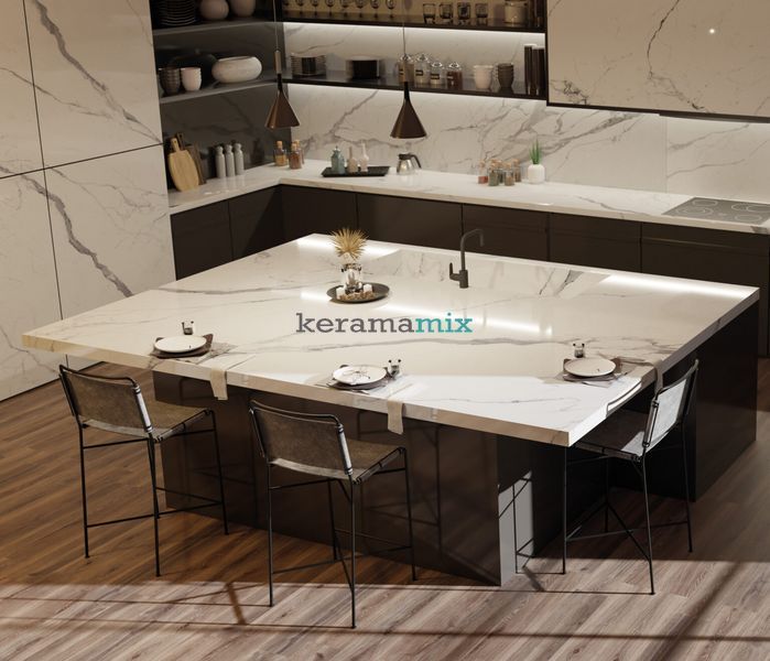 Керамограніт Energieker | Плитка STATUARIO SUPERIORE NATURAL 60*120*9mm 203179 фото