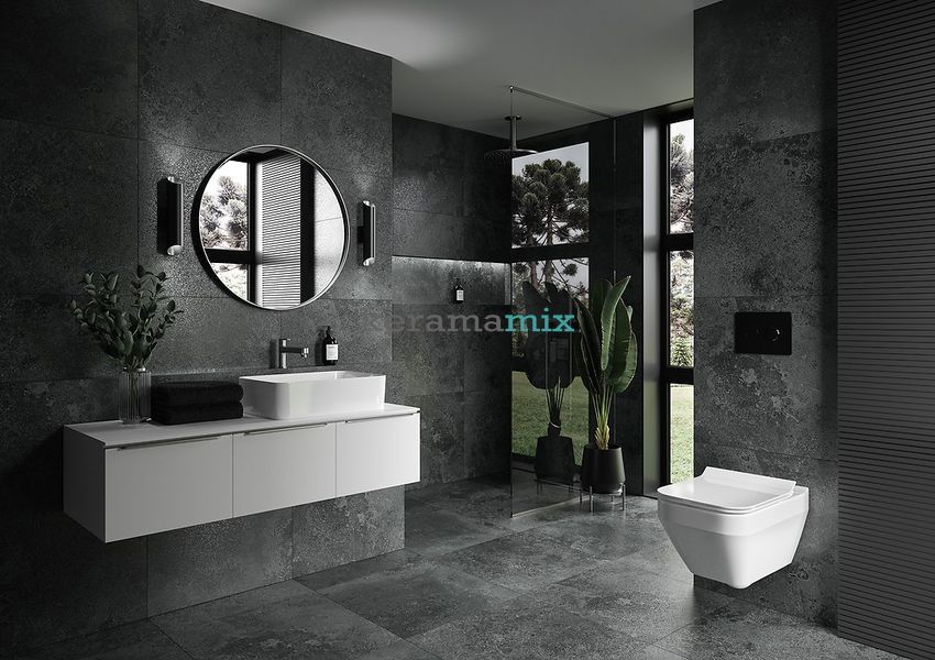 Керамограніт Cersanit | Candy Gptu 607 Graphite 59,8x59,8 см 16298 фото