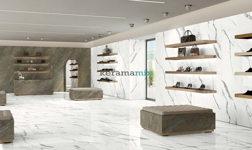 Керамограніт Energieker | Плитка STATUARIO SUPERIORE NATURAL 60*120*9mm 203179 фото