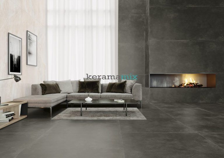 Керамогранит Cerrad | MODERN CONCRETE GRAPHITE LAPPATO 80 x 80 202330 фото