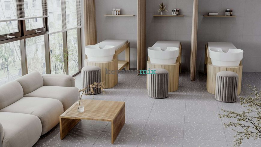 Керамогранит Golden Tile | Terragres Joy JO2580 серый 600x600x8 202580 фото