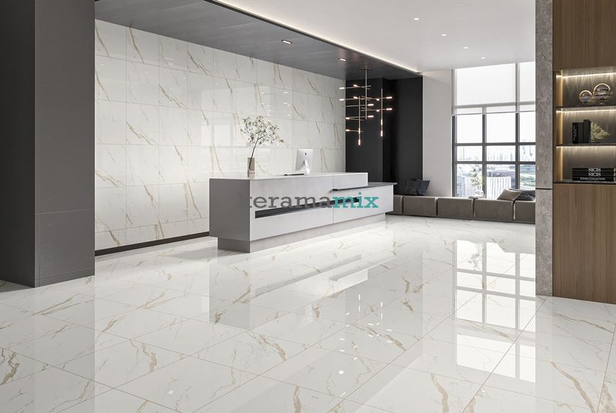Керамограніт CERAMA MARKET | Calacatta Gold 60x60 см 16466 фото