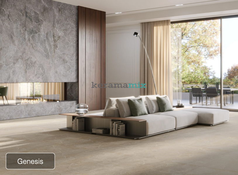 Керамогранит Energieker | Плитка GROOVE GENESIS COCOA NATURAL 60*120*9mm 203079 фото