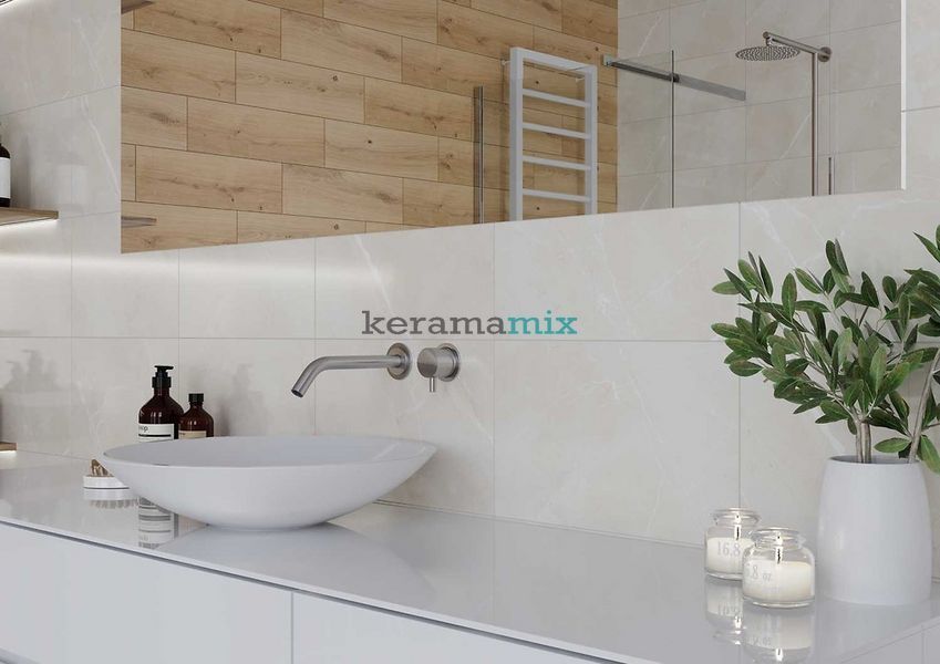 Плитка для стін Cersanit | Fortunato beige glossy 25x40 19363 фото