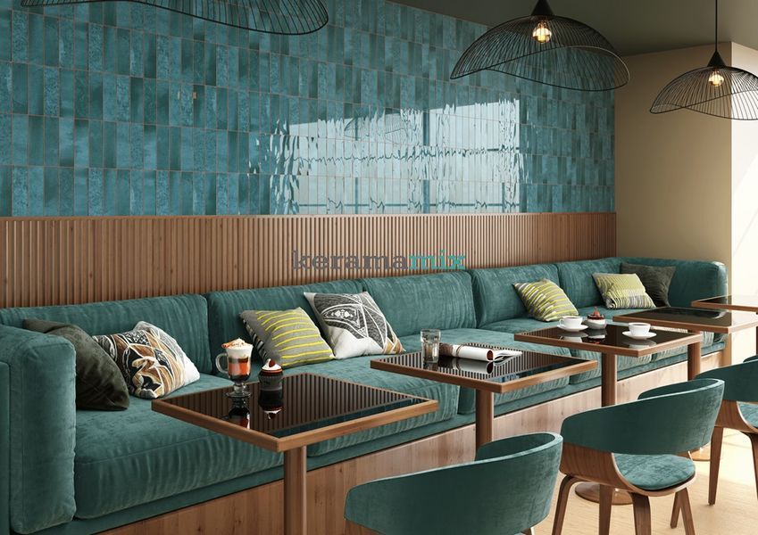 Плитка CERAMICA DESEO | EC.NEXTI TURQUOIS 316&times;600 201172 фото