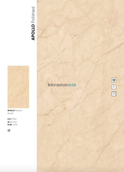 Керамогранит Fiera Ceramica | Apollo Polished 600x1200x8,5мм 202232 фото