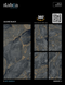 Керамограніт Italica | Alkarz Black Grit Granula 60x120 17543 фото 3