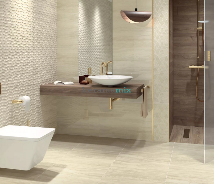 Керамограніт Paradyz | Silence Beige Gres Szkl. Rekt. Mat. 59,8X119,8 18544 фото