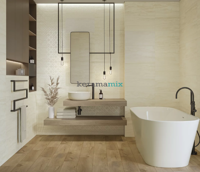 Керамограніт Paradyz | Silence Beige Gres Szkl. Rekt. Mat. 59,8X119,8 18544 фото