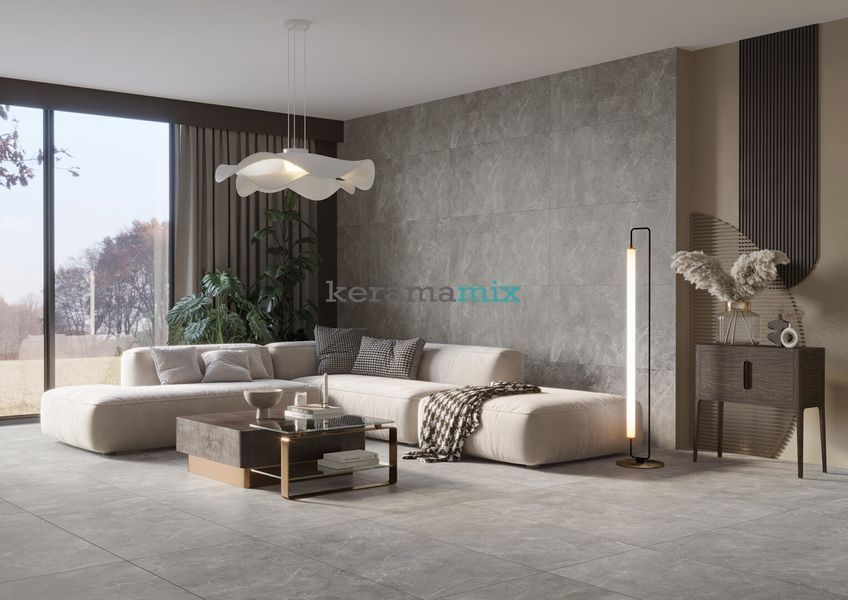 Керамогранит Ceramika Gres | Плитка RUSH Grey 60 x 60 208527 фото