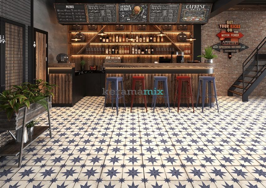 Напольная плитка Ceramica Deseo | Star Blue 45X45 19015 фото
