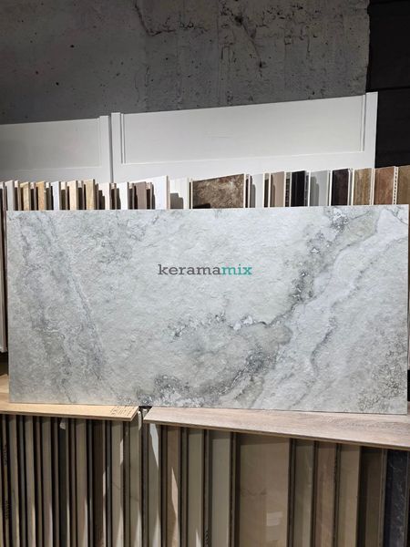 Керамограніт Italica | Плитка STONEHAZE LIGHT GREY STONELO+CARVING  60 x 120 202882 фото
