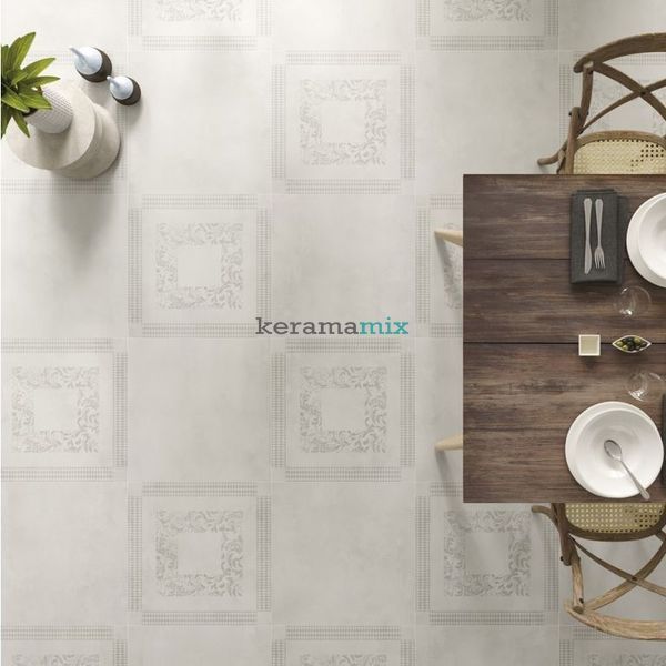 Плитка для підлоги Kale Daria GS-N8286R Bone Decor 60x60 41627075 фото