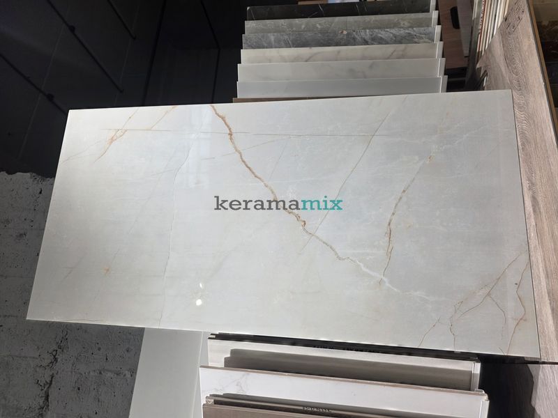 Керамограніт Netto Ceramika | Lamina Grey Poler 60x120 210277 фото