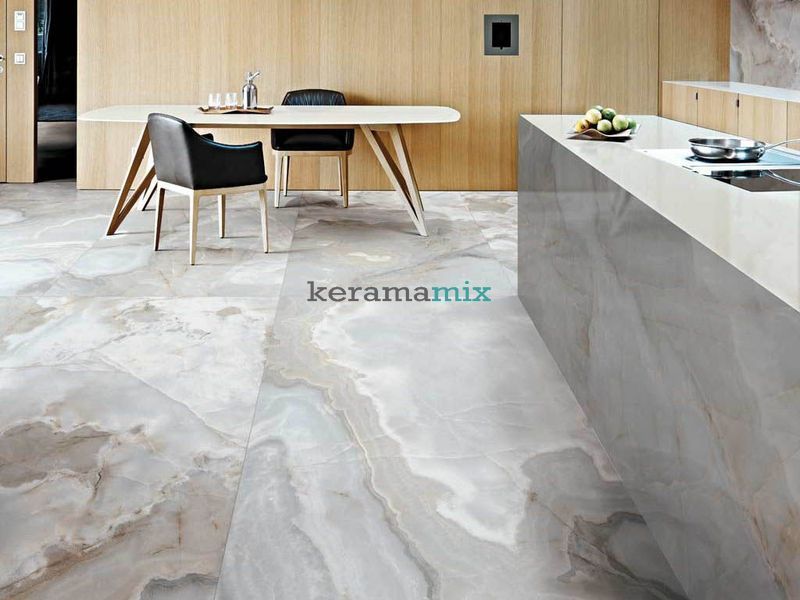 Керамограніт Florim Group | Reves De Rex Noisette Glossy 6мм 60x120 R (769934) 19167 фото