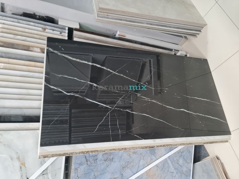 Керамогранит Casa Ceramica BLACK MARQUINA 80x160 38241821 фото