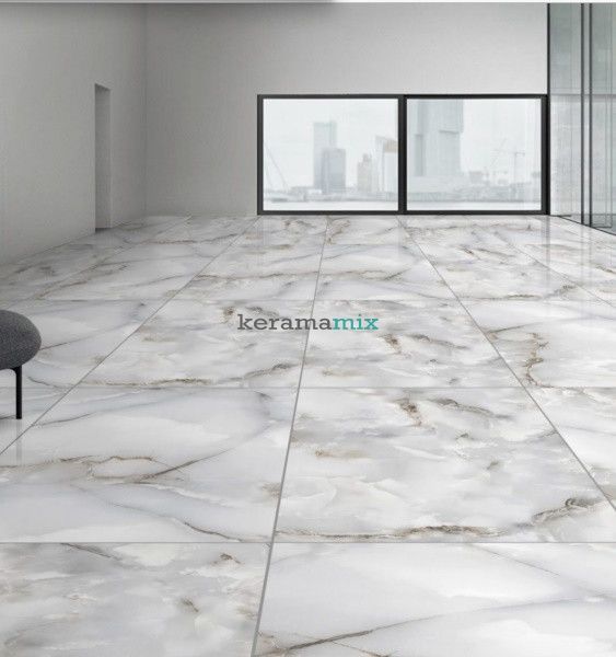 Керамограніт Italica | Onyx Sky Polished 60x60 см 11978 фото