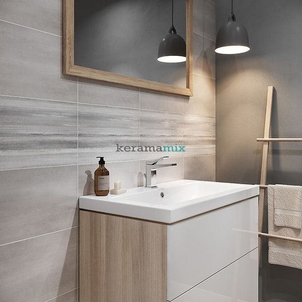 Плитка для стін Cersanit | HARROW PS 224 GRYS 25x40 19367 фото