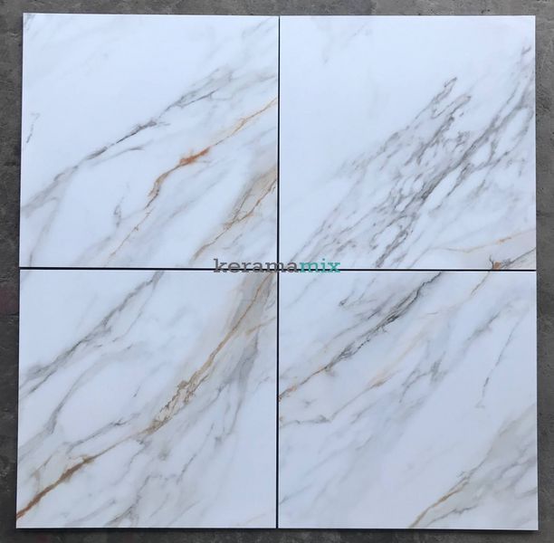 Керамограніт Varmora | Statuario Glenza Glossy 60x60 16898 фото